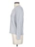 Elizabeth & Clarke Chevron-herringbone Gray Pullover Sweater Size 00 - photo 5