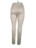 Unbranded Houndstooth Ivory Brown Casual Pants Size XL - photo 2
