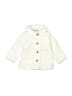 Old Navy 100% Polyester Ivory Coat Size 6-12 mo - photo 1