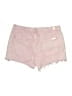 7 For All Mankind Hearts Pink Shorts Size 31 waist - photo 2