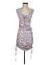 Shein Floral Purple Cocktail Dress Size 4 - photo 1
