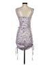 Shein Floral Purple Cocktail Dress Size 4 - photo 2