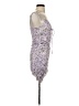 Shein Floral Purple Cocktail Dress Size 4 - photo 4