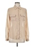 Love 21 100% Polyester Tan Long Sleeve Blouse Size M - photo 1