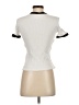 Zara Ivory Short Sleeve Top Size S - photo 2