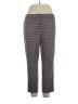 Nine West Houndstooth Gray Casual Pants Size 14W - photo 1