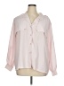 Laura Scott Pink Long Sleeve Blouse Size XL (estimated) - photo 1