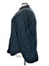Mixit 100% Cotton Plaid Green 3/4 Sleeve Button-Down Shirt Size 3X - photo 5