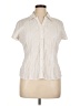Fred David Ivory Short Sleeve Blouse Size XL (petite) - photo 1