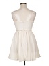 Shein 100% Polyester Ivory Cocktail Dress Size L - photo 2