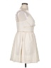 Shein 100% Polyester Ivory Cocktail Dress Size L - photo 4