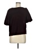 Gap 100% Polyester Burgundy Short Sleeve Top Size M - photo 1