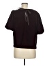 Gap 100% Polyester Burgundy Short Sleeve Top Size M - photo 2