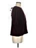 Gap 100% Polyester Burgundy Short Sleeve Top Size M - photo 4