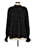 White Birch 100% Polyester Black Long Sleeve Blouse Size L - photo 1