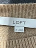Ann Taylor LOFT Tan Pullover Sweater Size M - photo 7