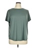 Velocity Solid Green Active T-Shirt Size 1X - photo 1