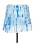 InGear 100% Rayon Tie-dye Blue Casual Skirt Size L (estimated) - photo 2