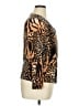 Pierri Animal Print Brown Cardigan Size 1X - photo 4
