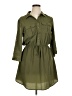 Bebop Green 3/4 Sleeve Button-Down Shirt Size XL - photo 1