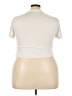 Shein Ivory Short Sleeve Top Size 3X - photo 2