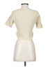 All:Row 100% Nylon Ivory Short Sleeve Turtleneck Size S - photo 2