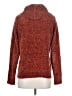 Volcom 100% Polyester Tweed Red Brown Turtleneck Sweater Size S - photo 2