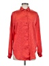 Assorted Brands 100% Polyester Polka Dots Red Long Sleeve Blouse Size M - photo 1