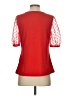 Assorted Brands Red Short Sleeve Blouse Size S - photo 2