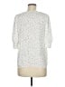 Maison d' Amelie 100% Polyester Polka Dots Ivory White 3/4 Sleeve Blouse Size S - photo 2