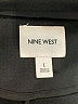 Nine West Solid Black Blazer Size L - photo 6
