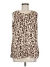CAbi 100% Polyester Ivory Sleeveless Blouse Size M - photo 1