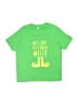Rabbit Skins Green Short Sleeve T-Shirt Size 4 - photo 1