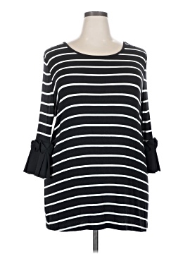 Lane Bryant 3/4 Sleeve Top