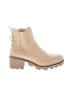 Unbranded 100% Leather Tan Ankle Boots Size EU 41 - photo 1