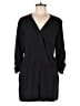 Trouve Solid Black Romper Size M - photo 1