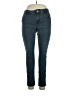 Roz & Ali Solid Blue Jeans Size 14 - photo 1