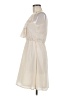 H&M 100% Polyester Solid Ivory Cocktail Dress Size 6 - photo 5
