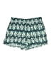 Wildfox 100% Rayon Paisley Teal Shorts Size Lg (3 or L) - photo 1