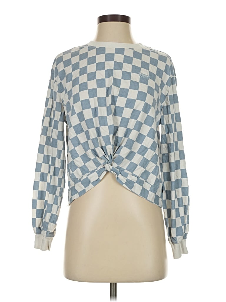 Pre-owned Vans Long Sleeve Blouse In Blue