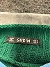 Shein 100% Acrylic Solid Green Turtleneck Sweater Size S - photo 7