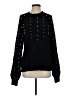 Assorted Brands Polka Dots Black Pullover Sweater Size S - photo 1