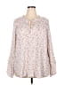 Torrid Purple Long Sleeve Blouse Size 2X Plus (2) - photo 1