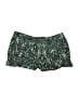 Assorted Brands 100% Silk Print Green Shorts Size 10 (estimated) - photo 1