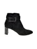AQUATALIA Black Ankle Boots Size 8 1/2 - photo 1