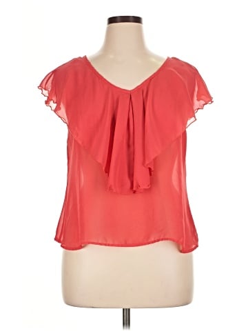 Dots Short Sleeve Blouse (view 1)