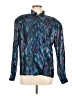 Bianca Paisley Teal Long Sleeve Button-Down Shirt Size 6 - photo 1