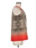 Dana Buchman 100% Polyester Orange Sleeveless Blouse Size M - photo 4