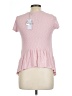 Assorted Brands Pink Short Sleeve Top Size L - photo 2