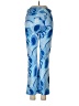 J. McLaughlin Print Blue Active Pants Size 4 - photo 2
